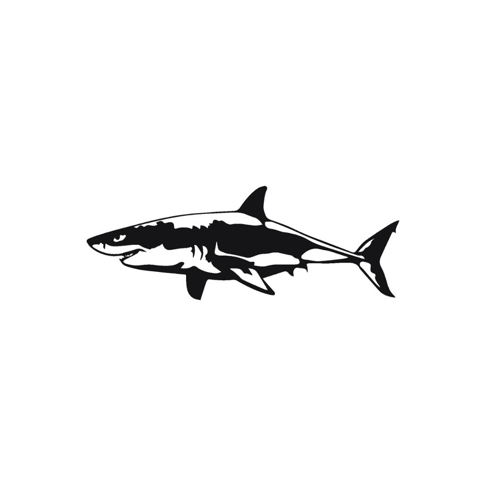 Aquarium Fish Shark - Jpct interessante grande decalque de tubarão