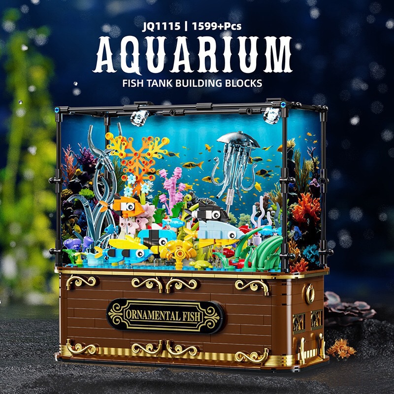 Aquarium Fish Lego - Jiqi 1115 Blocos de Montar de