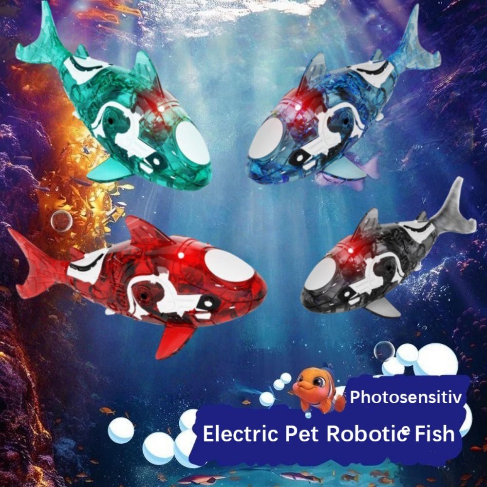 Aquarium Fish Shark - Novidade: Peixe Elétrico de Plástico Realista