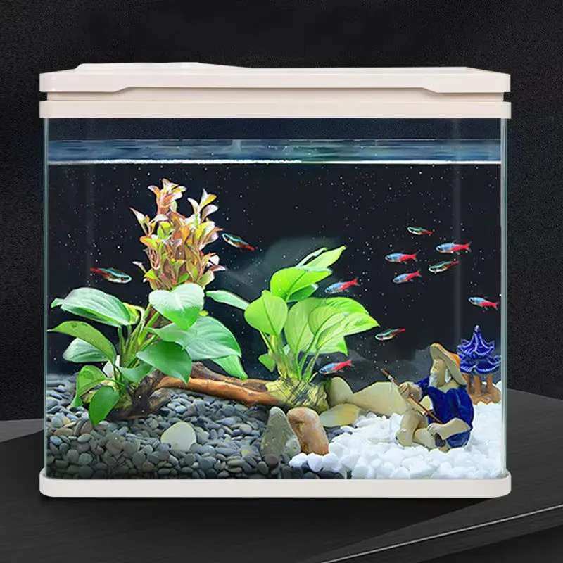 Fish Tank Filter Aquarium - Relaxlines - Aquário de Mesa Multifuncional