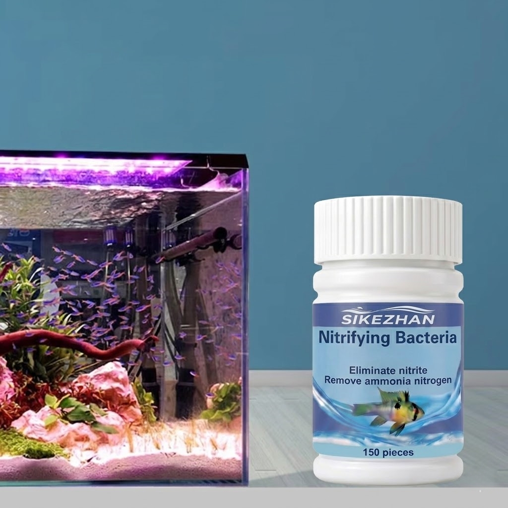 Fish Tank Filter Aquarium - Filtro Biológico para Aquário SIKEZHAN, Bactérias