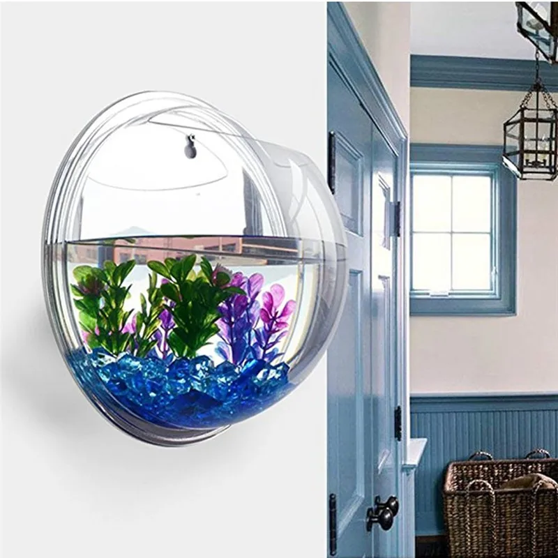 Aquarium Goldfish - Decoração de acrílico transparente para parede