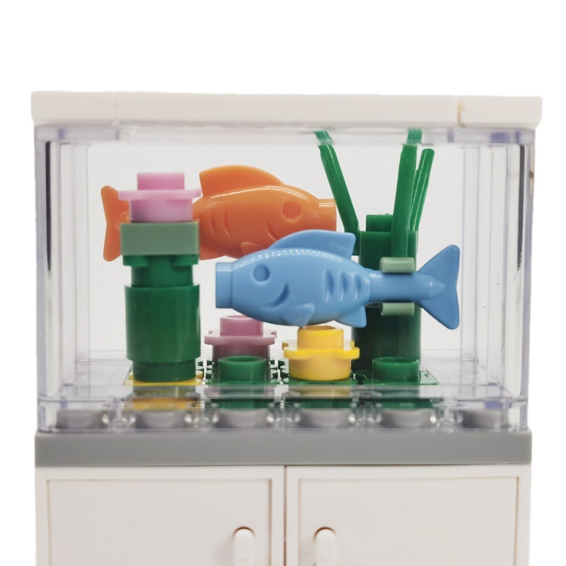 Cidade amigos tanque de peixes - Aquarium Fish Lego avaliação e preço