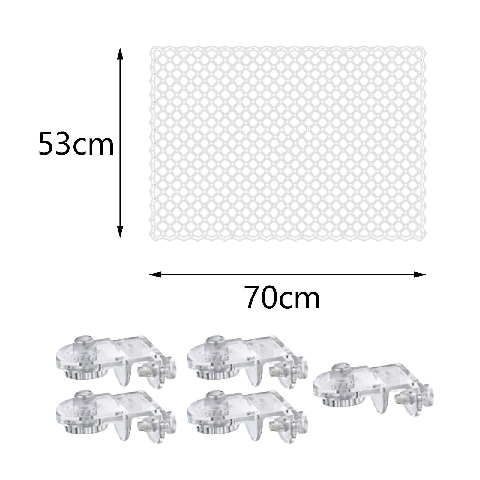 Tela de Malha Transparente par - Aquarium Fish Jump Guard avaliação e preço