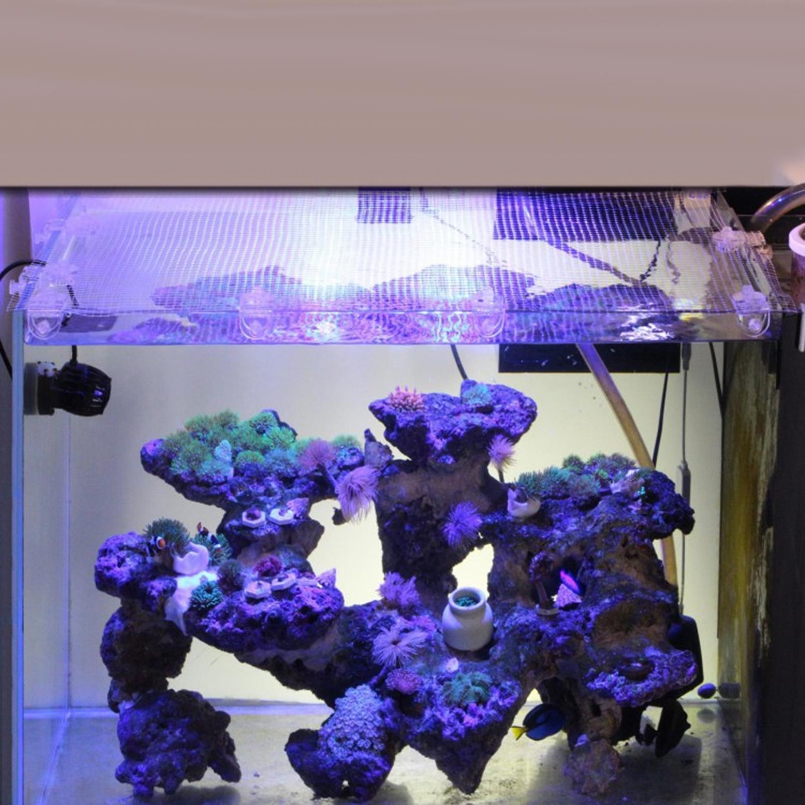 Tela de Malha Transparente par - Aquarium Fish Jump Guard avaliação e preço