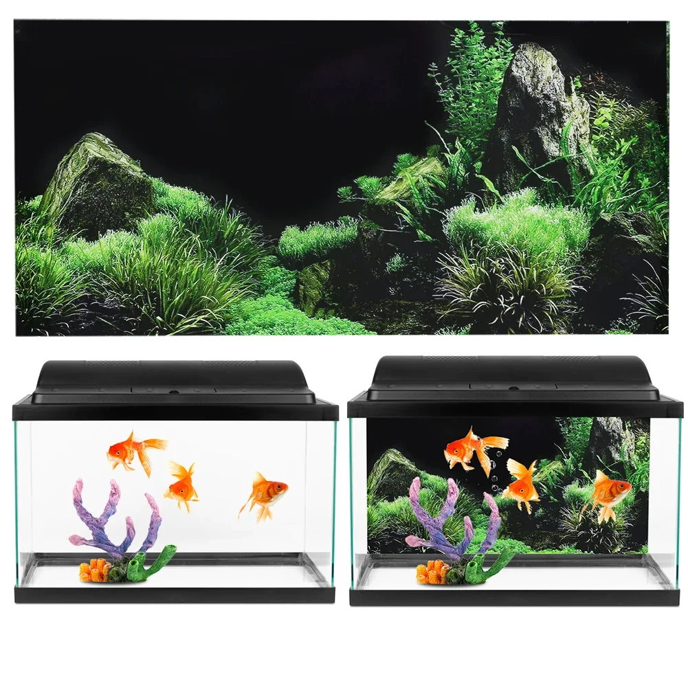 Fundo para Aquário 3d Adesivo  - Aquarium Fish Tank Price avaliação e preço
