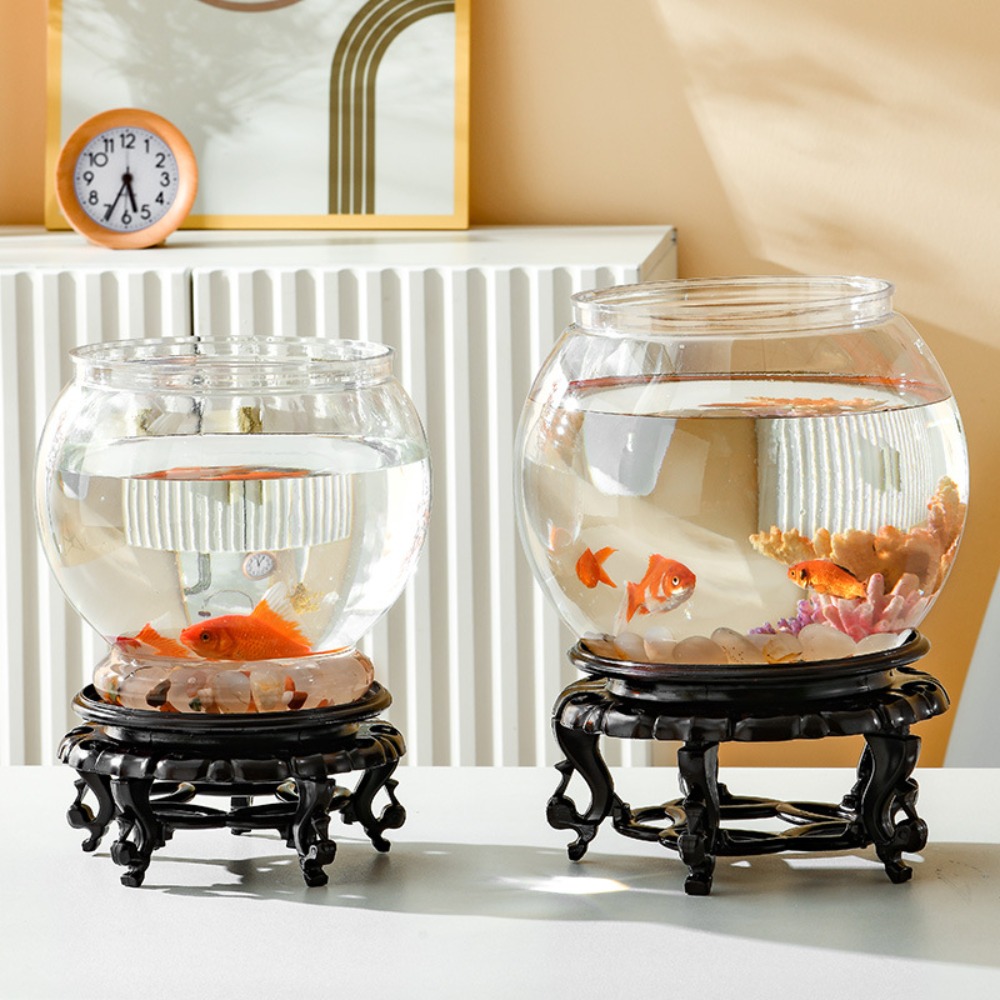 Aquário de mesa transparente e - Aquarium Goldfish avaliação e preço