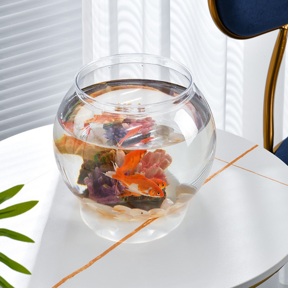Aquário de mesa transparente e - Aquarium Goldfish avaliação e preço