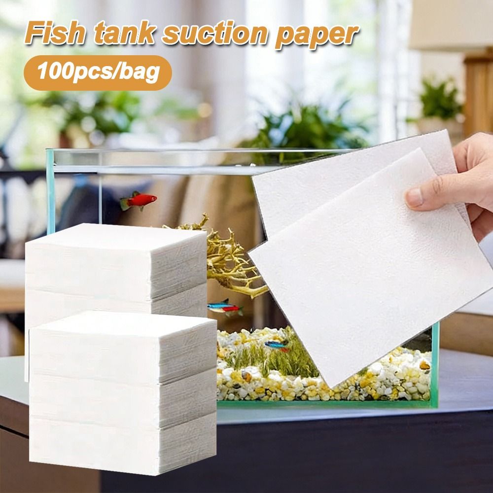 100 Peças de Papel Absorvente  - Aquarium Fish Yellow avaliação e preço