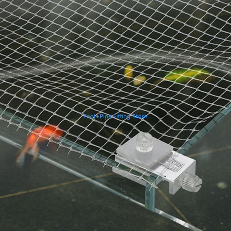 F92b 2 peças clipe aquário bra - Aquarium Fish Jump Guard avaliação e preço