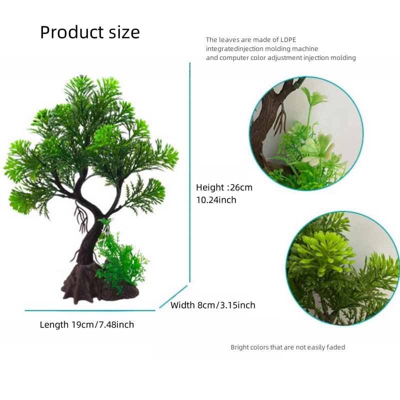 Artificial Aquarium Decor Plan - Aquarium Fish Tank Price avaliação e preço