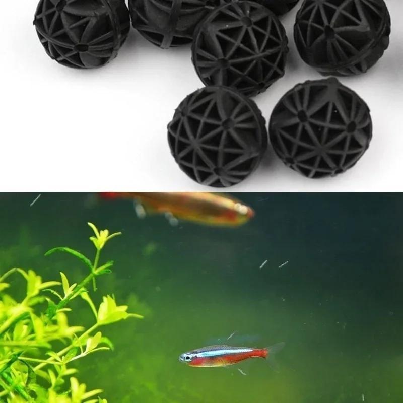 50 Peças de Bolas de Filtro Bi - Fish Tank Filter Aquarium avaliação e preço