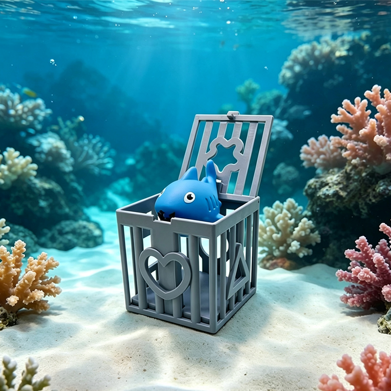Conjunto de Brinquedos de Merg - Aquarium Fish Shark avaliação e preço