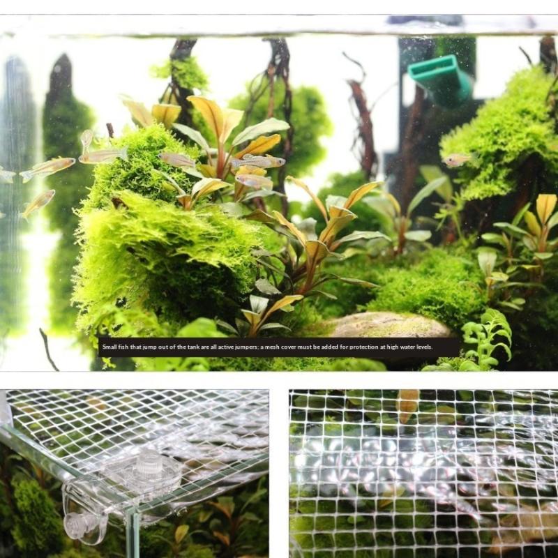 Rede de Segurança Anti-Salto p - Aquarium Fish Jump Guard avaliação e preço