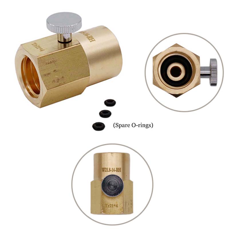 Adaptador de recarga de co2 pa - Aquarium Fish Shark avaliação e preço