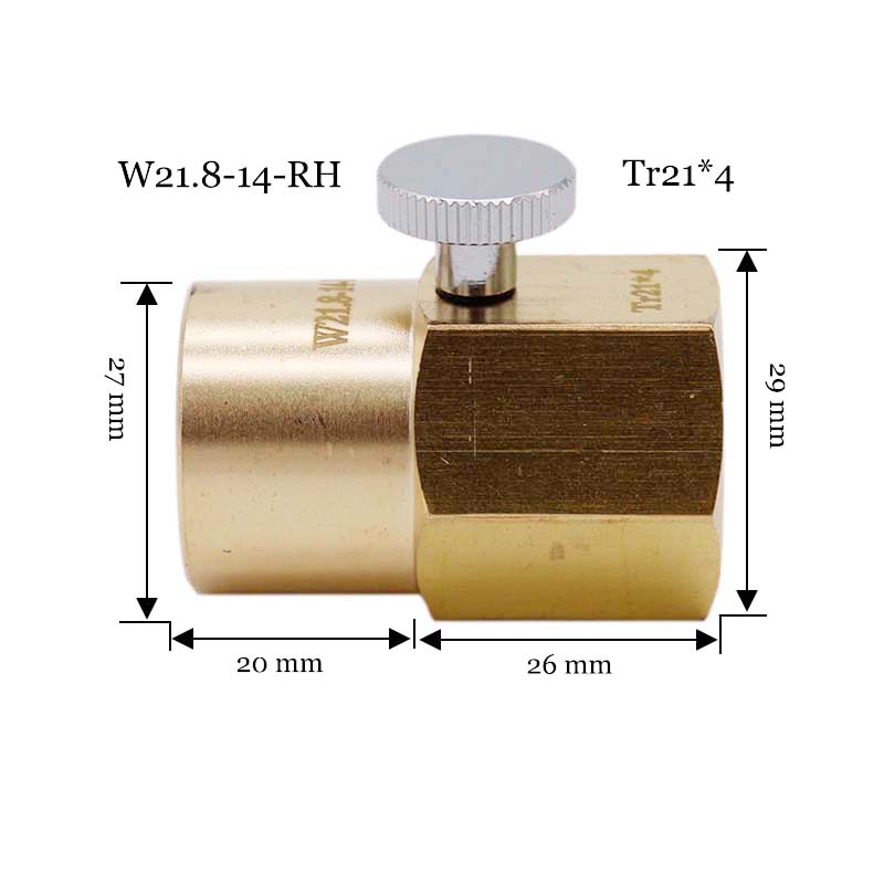Adaptador de recarga de co2 pa - Aquarium Fish Shark avaliação e preço