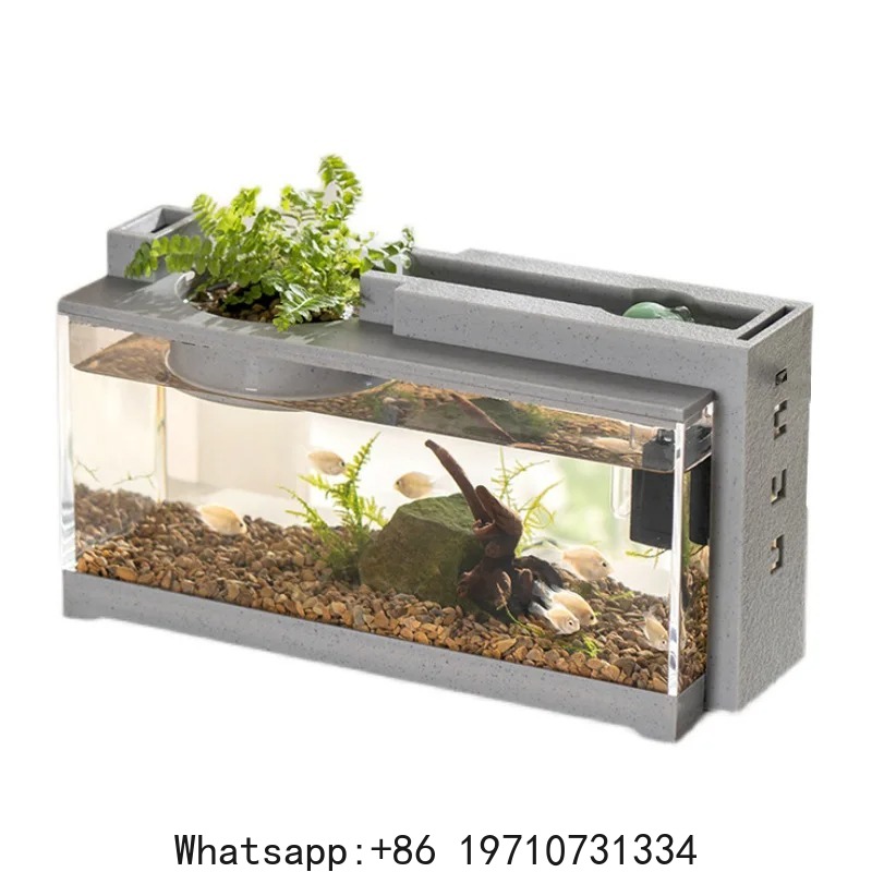 Kit de Aquário com Barra de Ox - Fish Tank Filter Aquarium avaliação e preço