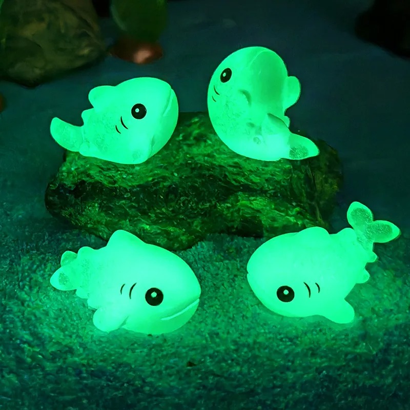 4 peças de Ornamento Luminoso  - Aquarium Fish Shark avaliação e preço