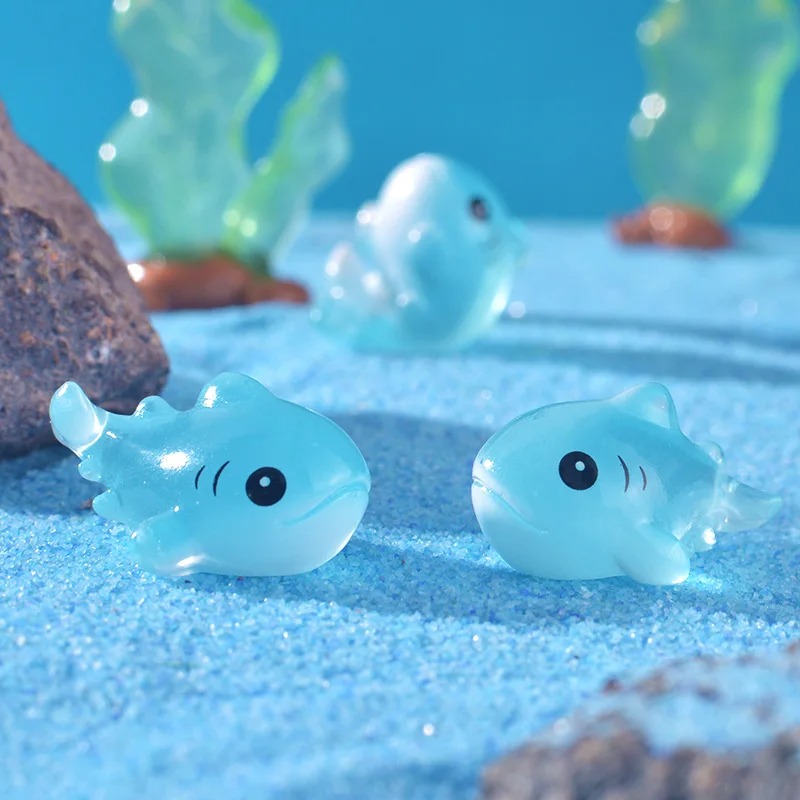 4 peças de Ornamento Luminoso  - Aquarium Fish Shark avaliação e preço