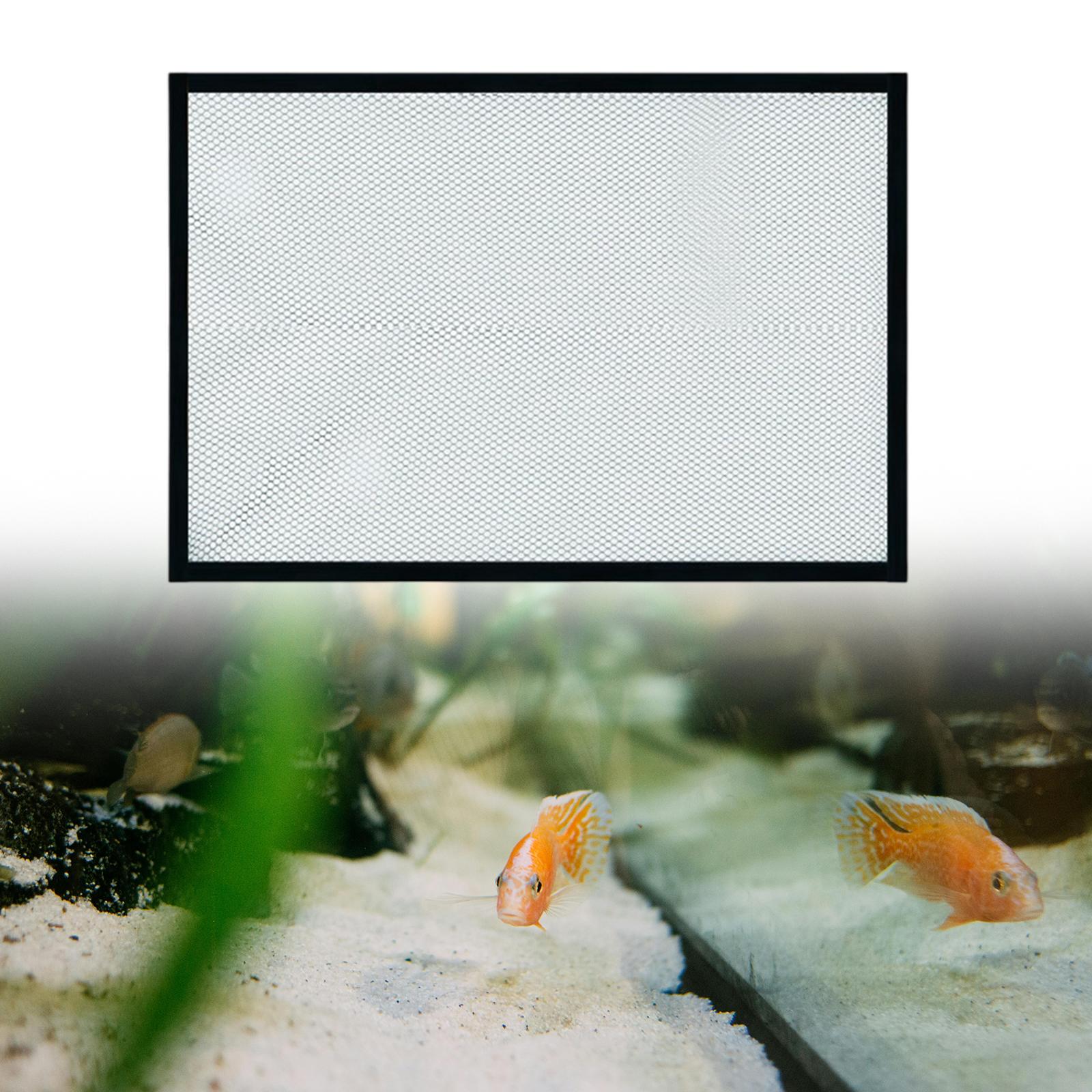 Tela do aquário capa superior  - Aquarium Fish Jump Guard avaliação e preço