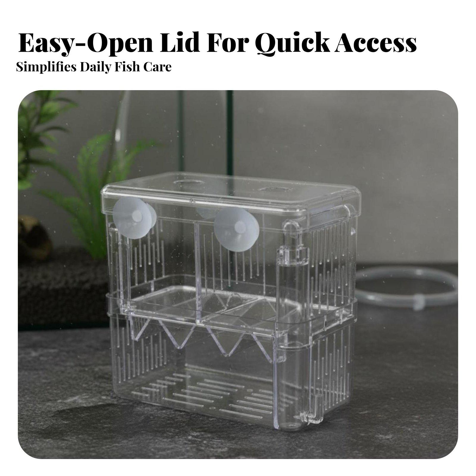 Caixa de Criação Transparente  - Box Fish In Aquarium avaliação e preço