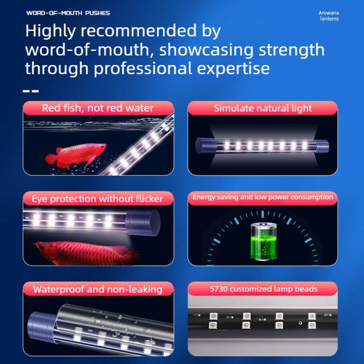 Luz LED para Aquário 32.7