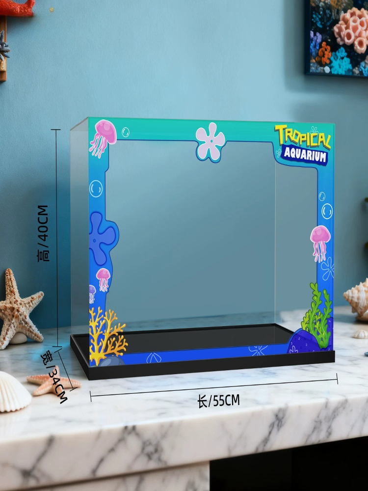 Caixa de acrílico transparente - Aquarium Fish Lego avaliação e preço
