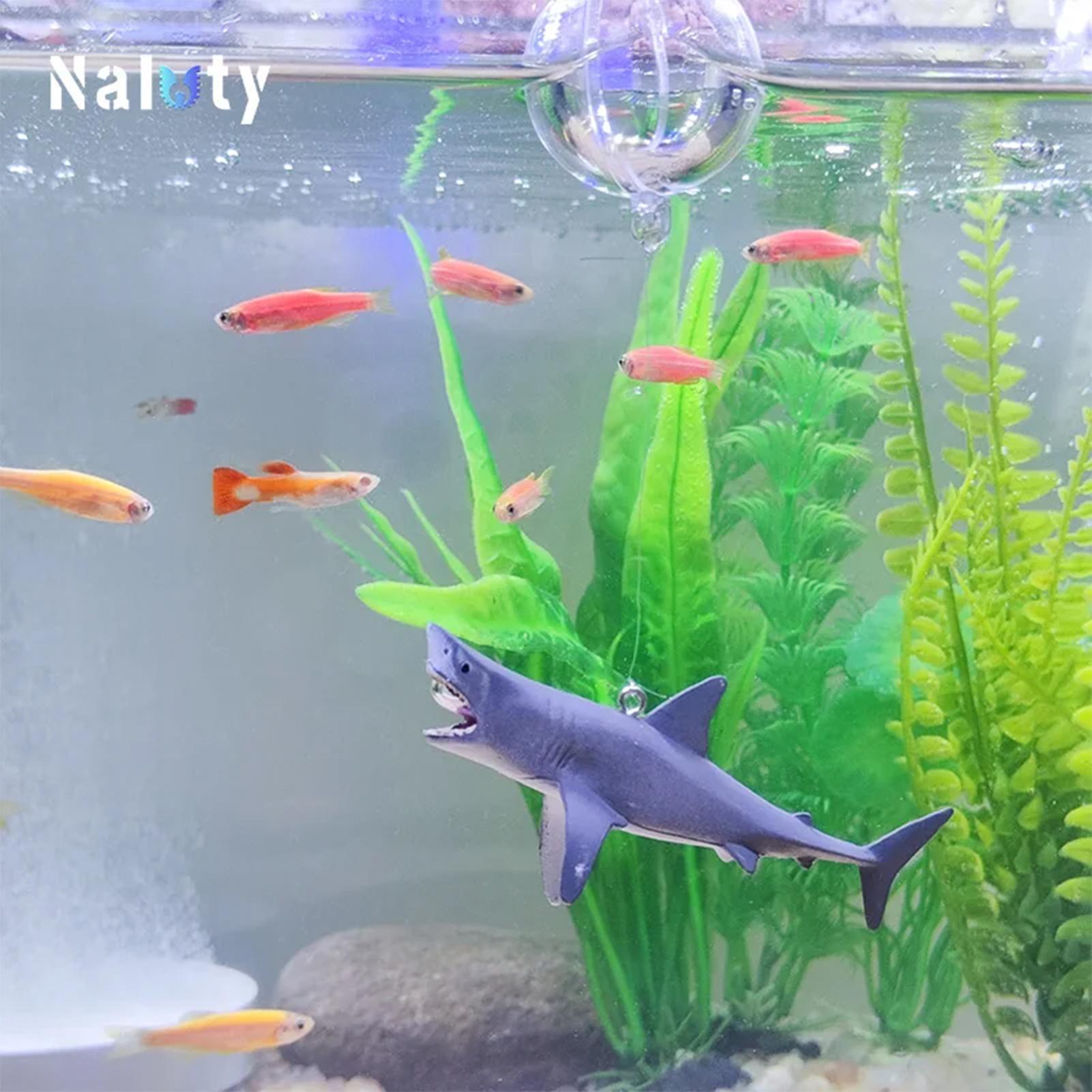 Decoração de paisagem de aquár - Aquarium Fish Shark avaliação e preço
