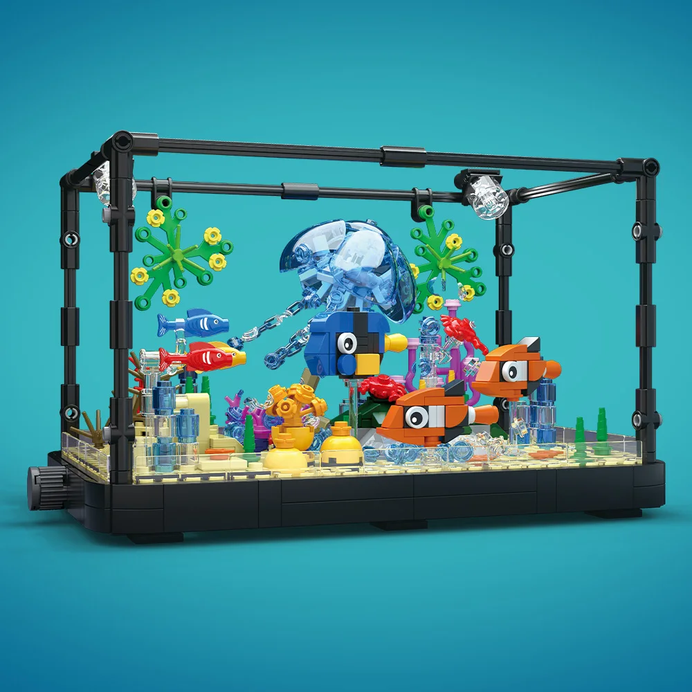 Conjunto de blocos de construç - Aquarium Fish Lego avaliação e preço