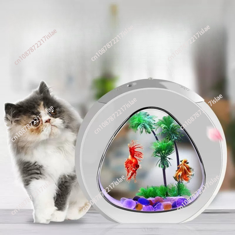 Aquário de Acrílico Pequeno pa - Aquarium Goldfish avaliação e preço