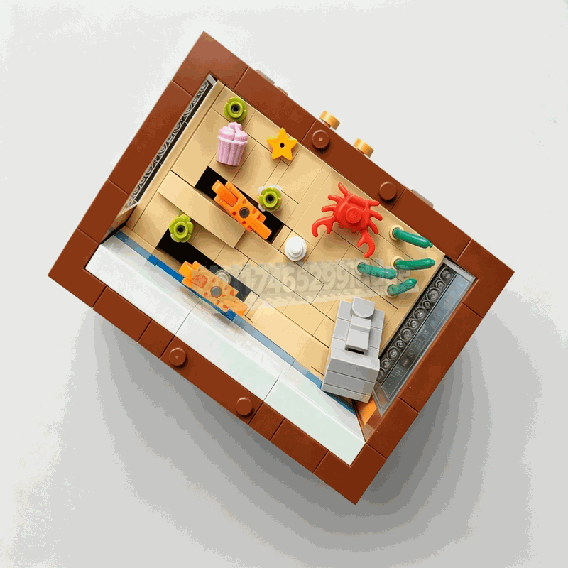 551 Peças Blocos de Montar de  - Aquarium Fish Lego avaliação e preço