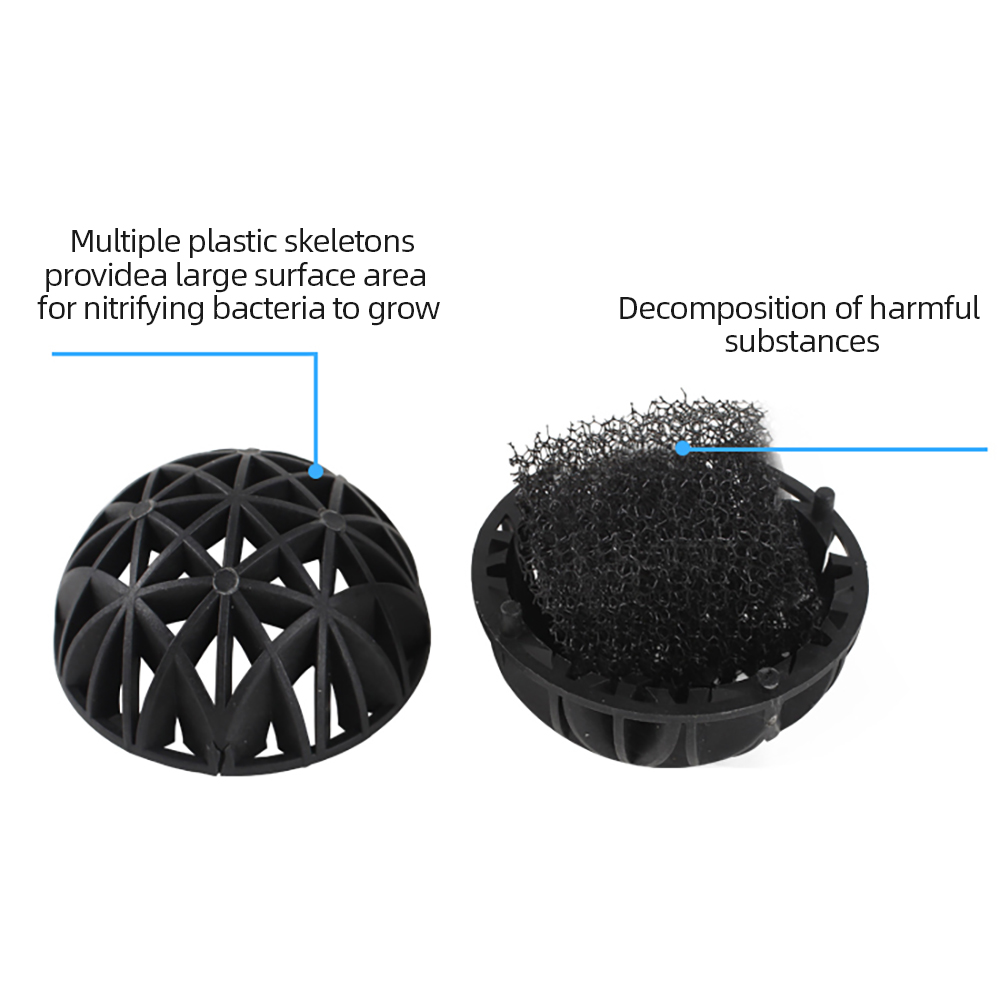 Bio bolas biológicas para aquá - Fish Tank Filter Aquarium avaliação e preço
