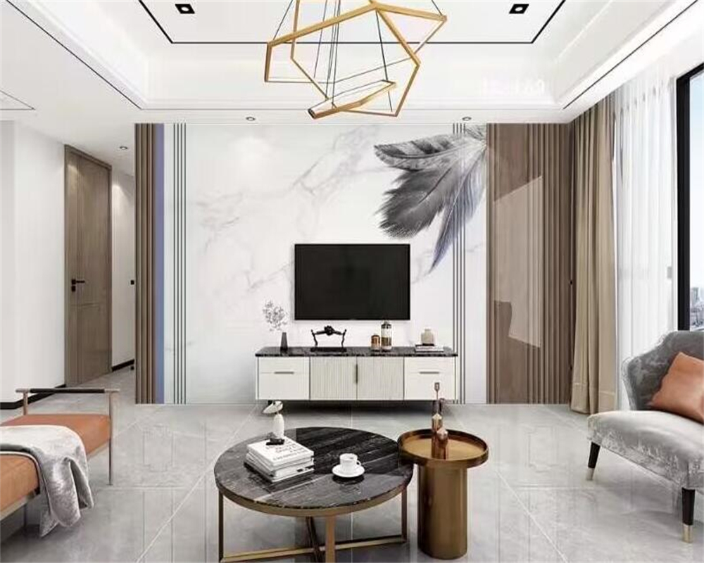 Beibehang moderno novo chinês  - Background Film 3D avaliação e preço