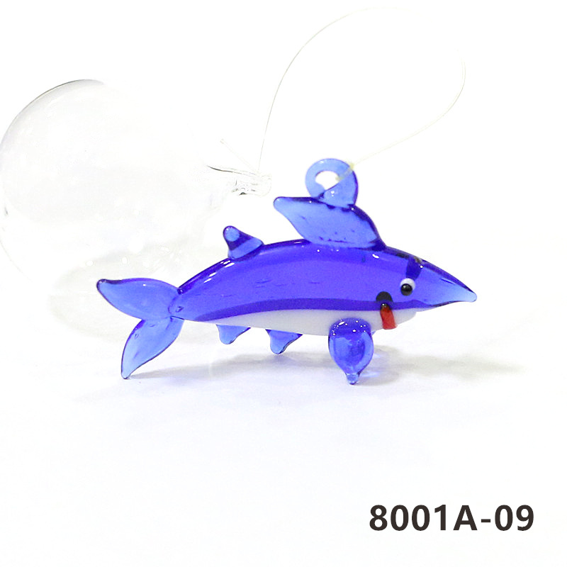 Pingente de Vidro Flutuante de - Aquarium Fish Shark avaliação e preço
