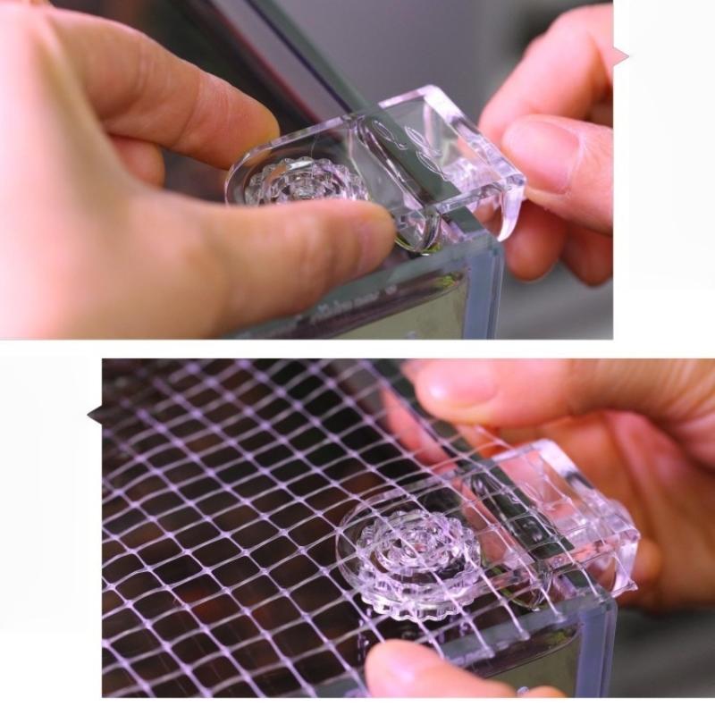 1 Peça Rede Anti-Salto para Aq - Aquarium Fish Jump Guard avaliação e preço