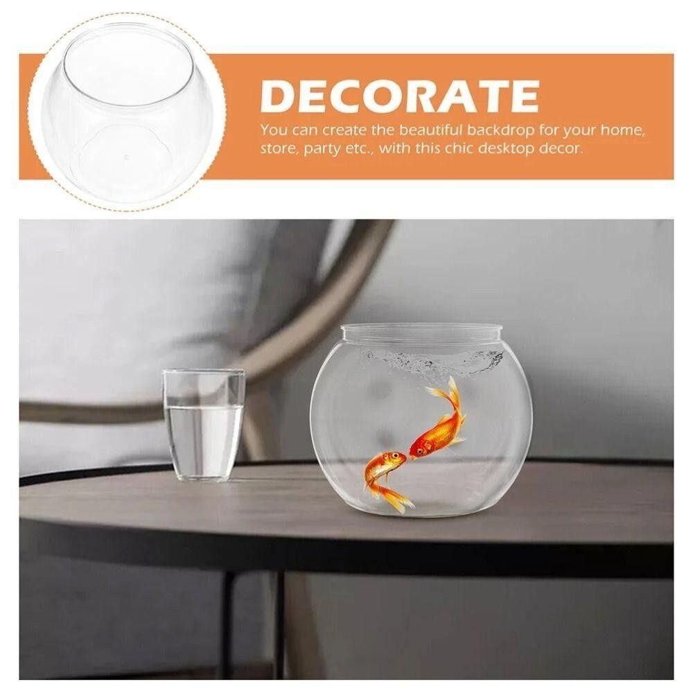 Novo tanque de peixes transpar - Aquarium Goldfish avaliação e preço