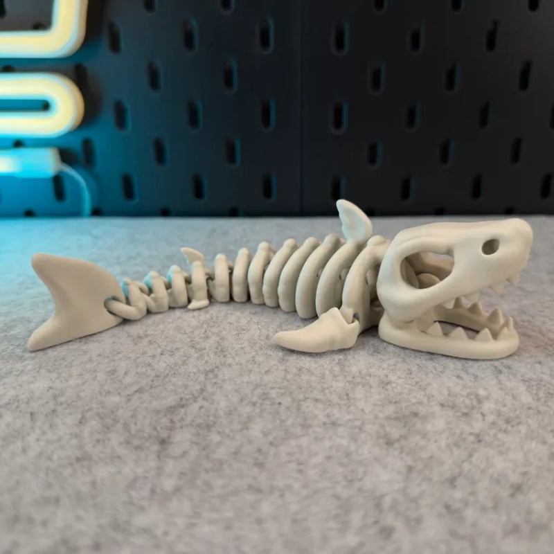 Esqueleto de tubarão de 17cm p - Aquarium Fish Shark avaliação e preço